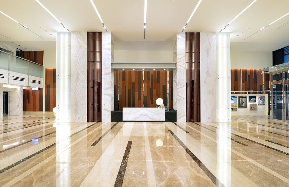 炎洲集团大厅空间摄影专案 by光合作摄影像工作室