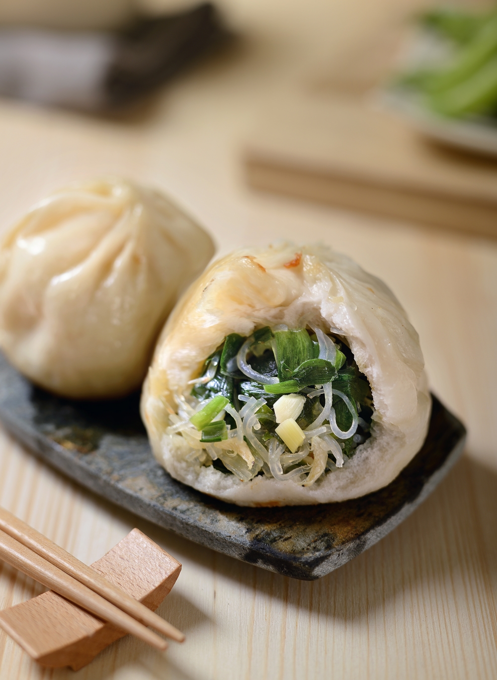 韭菜包 食物摄影 光合作摄